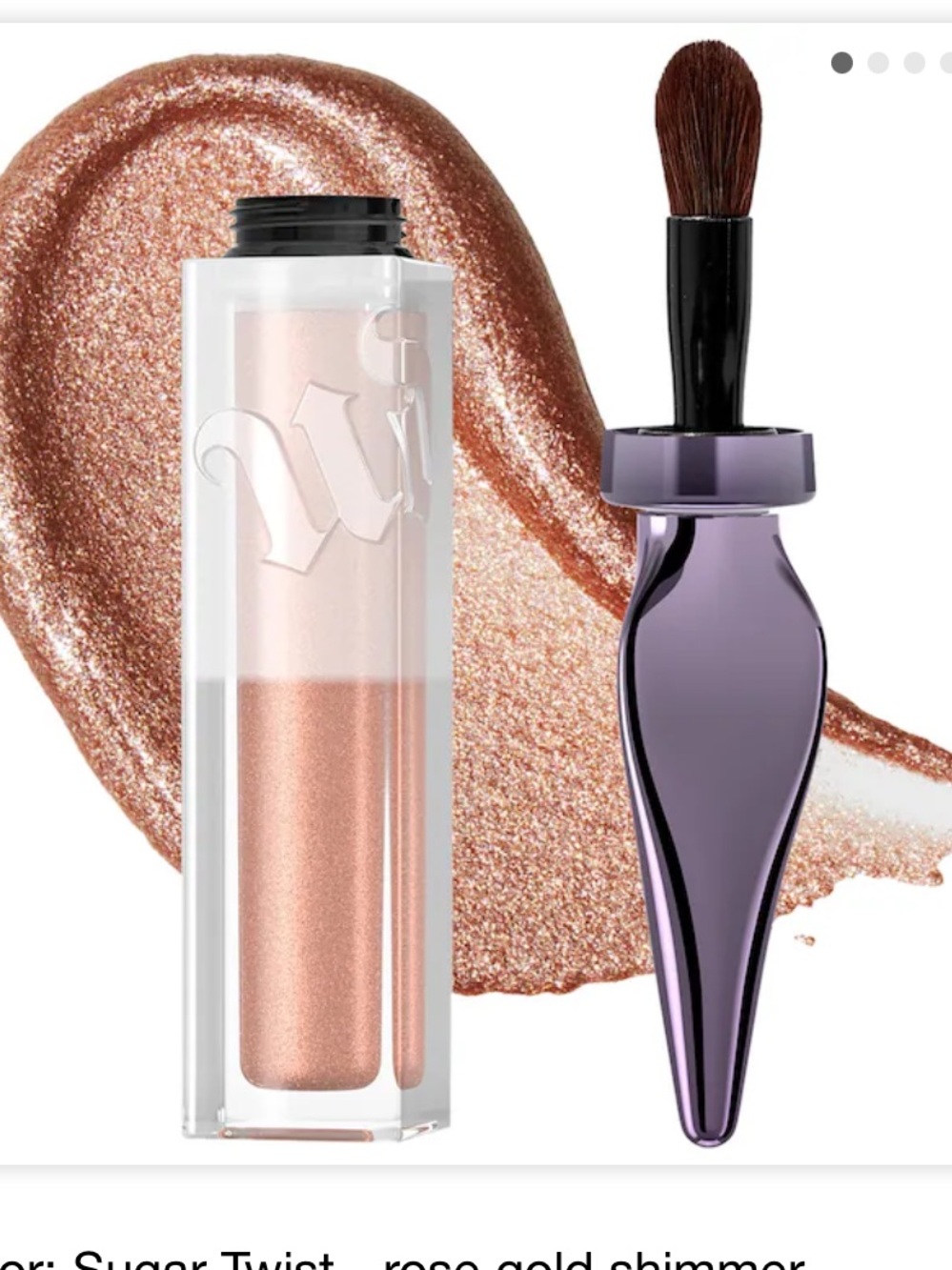 Urban Decay 
24/7 Glaze-On Shimmer Liquid Eyeshadow